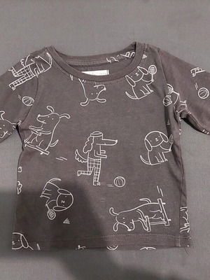 Baby long-sleeve shirts 74cm like new, cotton