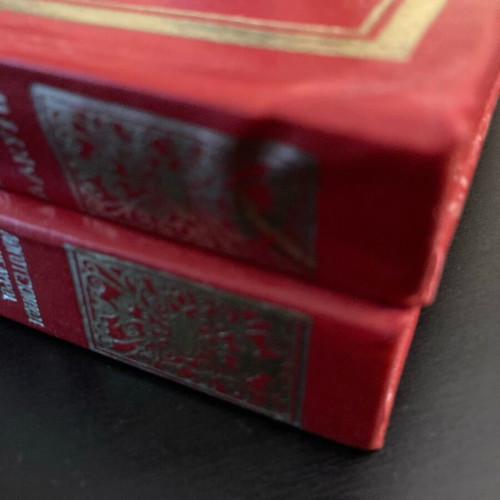 Literary treasures used, set of 2 books