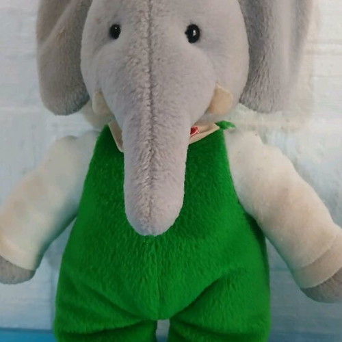 Babar plush 20cm like new