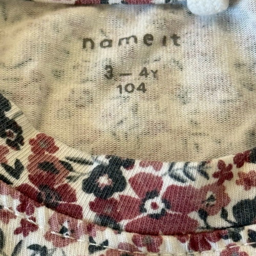 Name It girls' dress used for 3-4 years old, multicolor