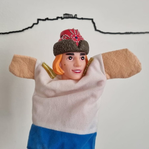 Puppets in good condition, pack of 5 pieces