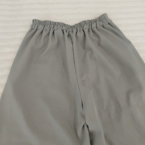 Wide classic pants gray one size like new