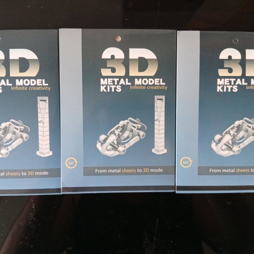 3D Metal Model Airplanes Set new, pack of 3