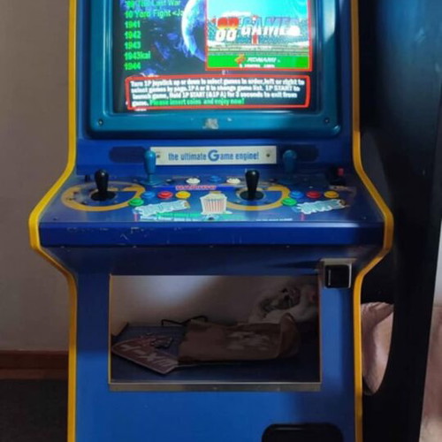 Retro arcade machine used with 1,500 games