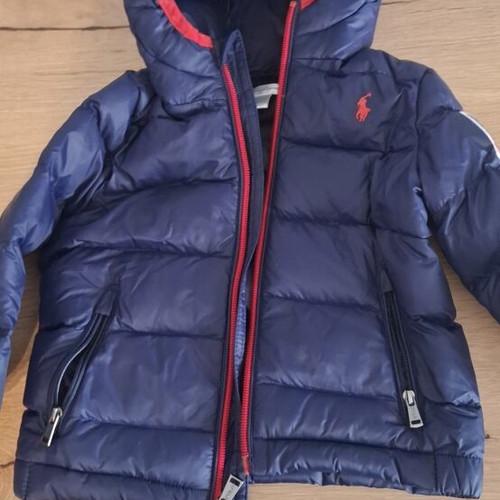 Polo Ralph Lauren baby puffer jacket 18 months, navy blue