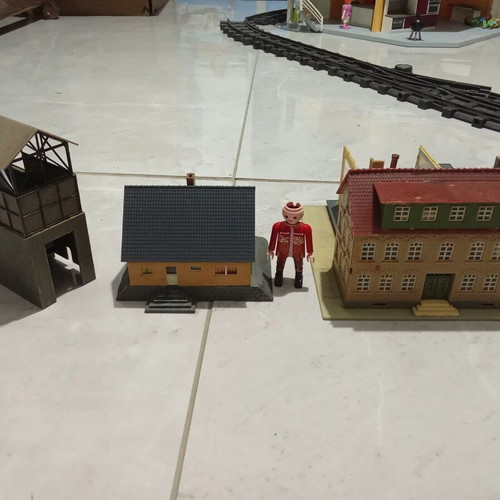 Faller H0 buildings lot of 3 for diorama, brewery and industrial