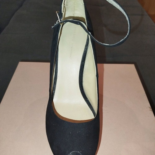 Zara platforms new size 40, 12 cm heel, black