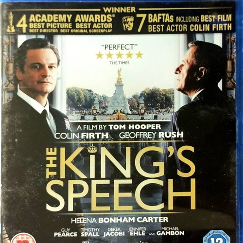 Blu-Ray The King's Speech used drama movie with English subtitles