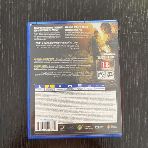 The Last of Us Remastered PS4 game