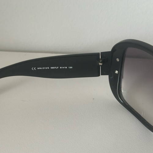 Marc by Marc Jacobs Vintage Oversized Sunglasses Black Y2K