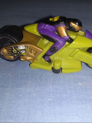 Hot Wheels Caffiend Motorcycle 2003 μεταχειρισμένο με αναβάτη και γραφικά