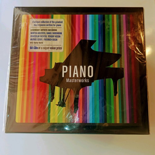 Piano Masterworks box set with 50 CDs new, classical