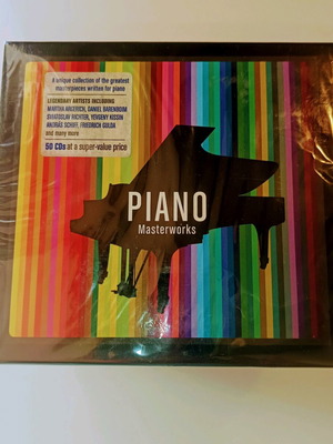 Piano Masterworks box set with 50 CDs new, classical