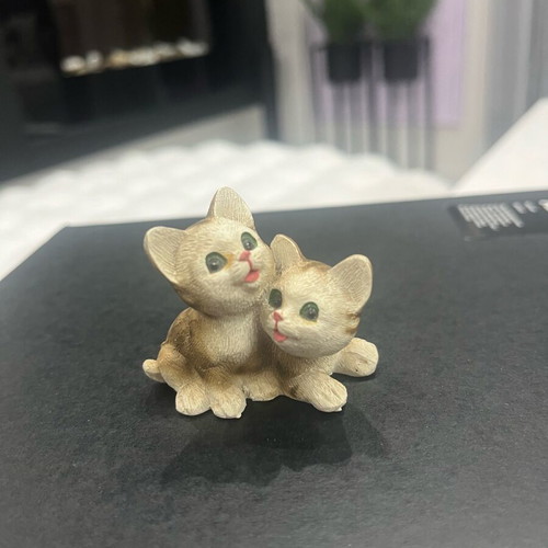 Miniature of two kittens handmade like new