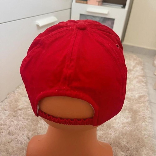 Coca Cola In The Music vintage cap elastic back hat 80s 90s rare like new
