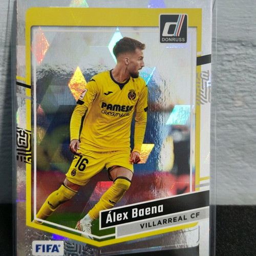 Panini Donruss Soccer Card Alex Baena cubic Parallel 2023-24 new