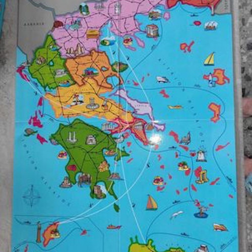 Anakalypse tin Ellada board game used