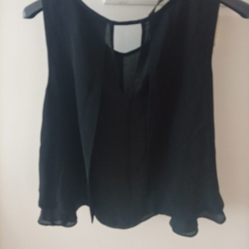 Zara black top, size S