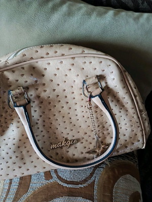 Makgio handbag like new, beige