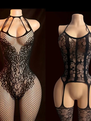 Sexy lingerie set of 2 pieces black, new