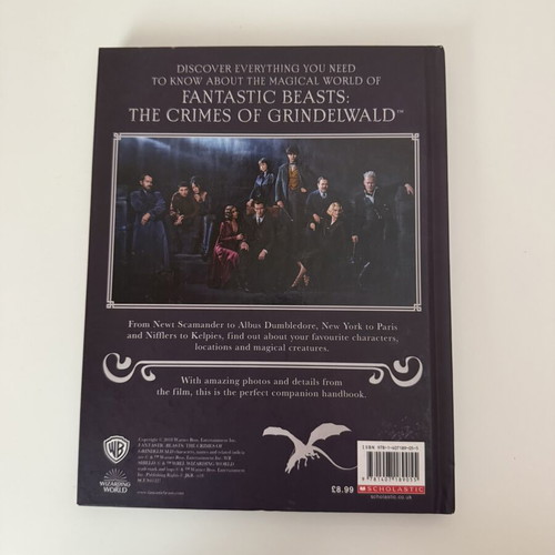 Fantastic Beasts The Crimes of Grindelwald Magical Movie Handbook hardcover