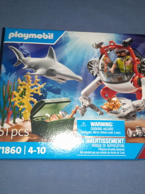 Playmobil 71860 Υποβρύχιο κυνήγι θησαυρού καινούργιο