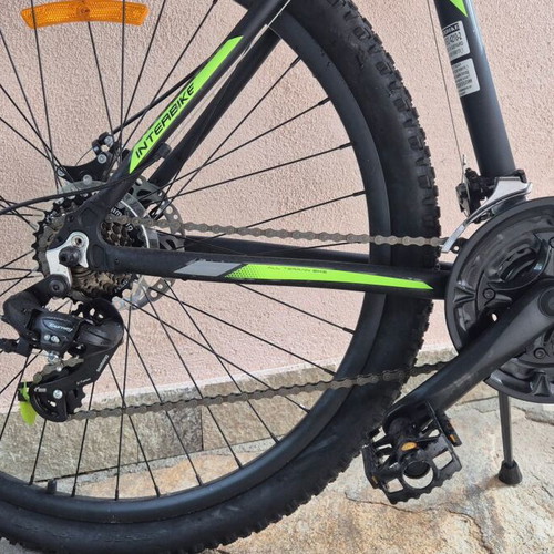 Interbike GEPARD 27.5" mountain bike new, black, 21 speeds