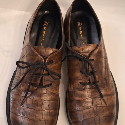 Beatrice Brown Oxford No39 New with Laces and Comfortable Sole