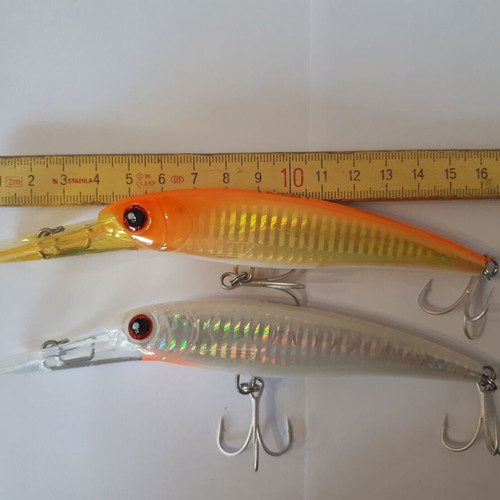 Noeby Trolling Minnow 120mm 32g new, 2 pieces
