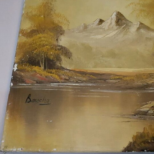 Boucha painting used with damages 51x42