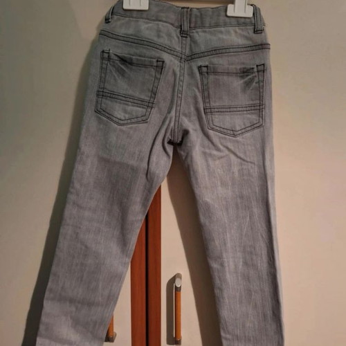 Mothercare 5Y Grey Jean like new with adjustable waistband