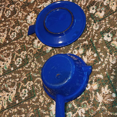 Husqvarna vintage cast iron smörpanna for melting butter and sauces