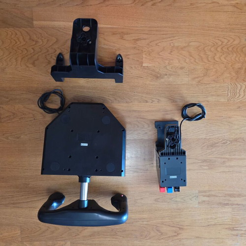 Logitech G Saitek Pro Flight Yoke System used, airplane joystick