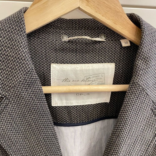 Marks & Spencer blazer set grey and S.Oliver t-shirt like new, size M-L