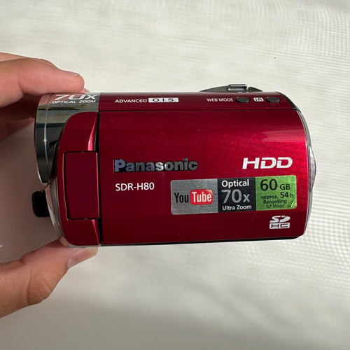 Panasonic HDD camera SDR-H80 like new