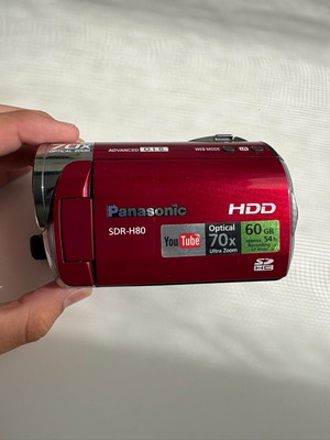 Panasonic HDD camera SDR-H80 like new