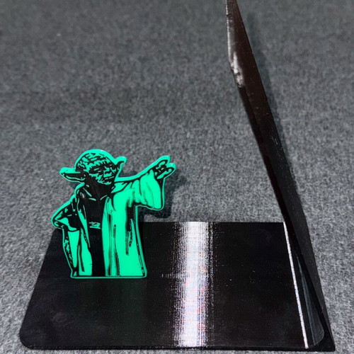 Star Wars Yoda 3d Printed Bookend made to order