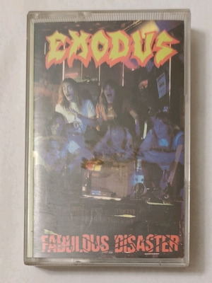 Касета Exodus Fabulous Disaster като нова, метъл