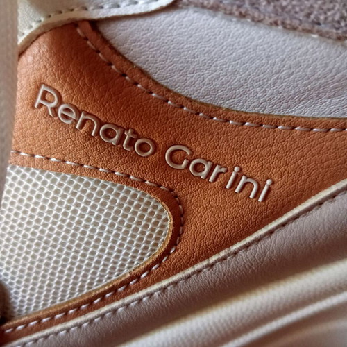 Renato Garini Sneakers No 39 like new, beige and orange