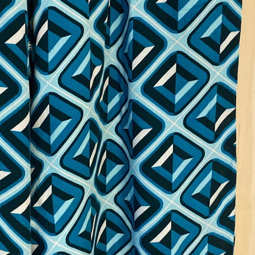 Celestino pants like new, airy with elastic waist, blue and turquoise