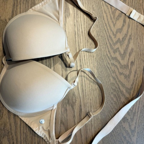 Sielei Beige Push Up Multifunctional Bra like new with removable pads