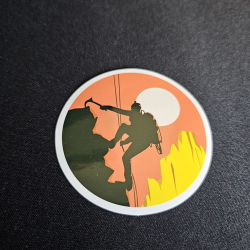 Mountain Climber Sticker new