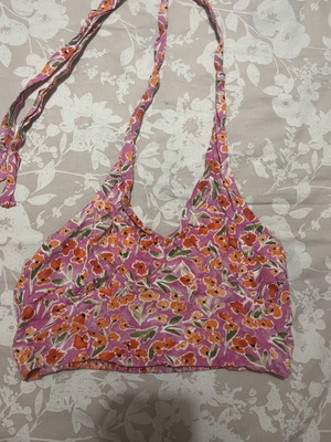Floral top Pink Woman new, multicolor, size XS