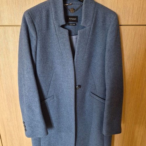 Marks & Spencer women's coat like new, blue turquoise, size S
