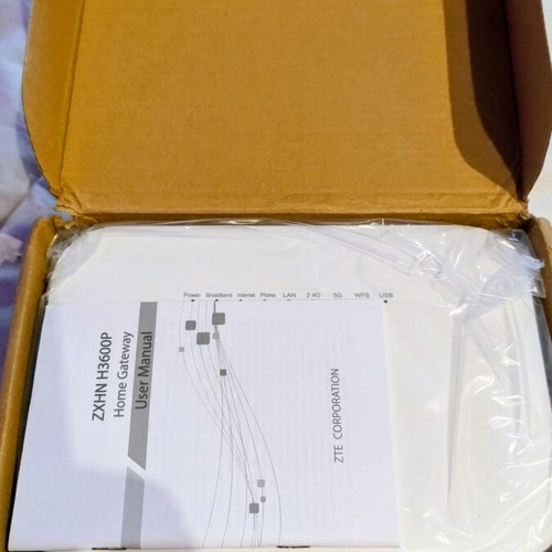 ZTE H3600P Router new