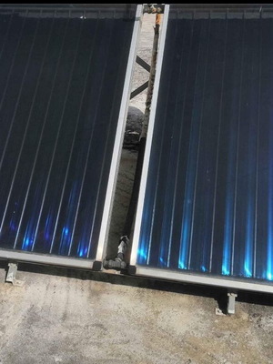 Double solar panels 160 litra like new