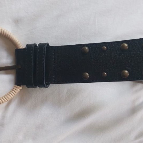 GF Ferre leather belt used, length 108 cm