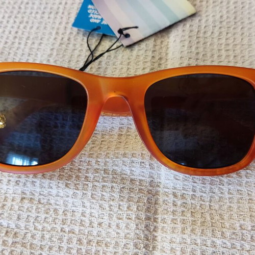 Solo-Solis NDL6189 sunglasses new, orange transparent frame