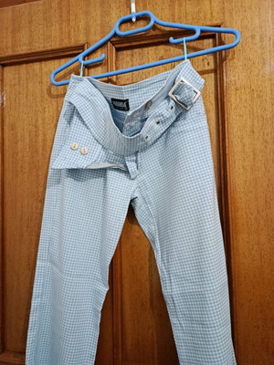 Paranoia women's pants turquoise, elastic, like new