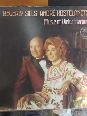 Beverly Sills & Andre Kostelanetz Music of Victor Herbert 12" LP